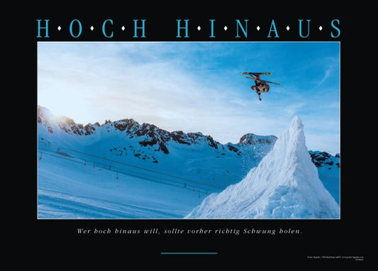 Motivationbild HOCH HINAUS - Ansicht 2