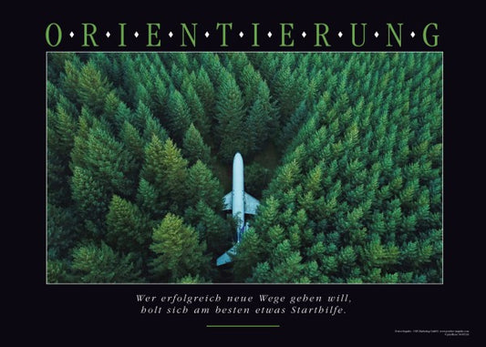 ORIENTIERUNG Motivationsposter - Ansicht 2