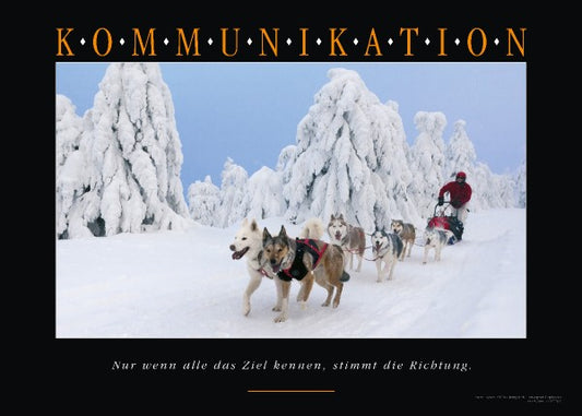 KOMMUNIKATION - Motivationsposter - Ansicht 2