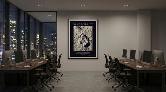 pi-mockup-067 FORTSCHRITT - Motivationsposter für positive Impulse