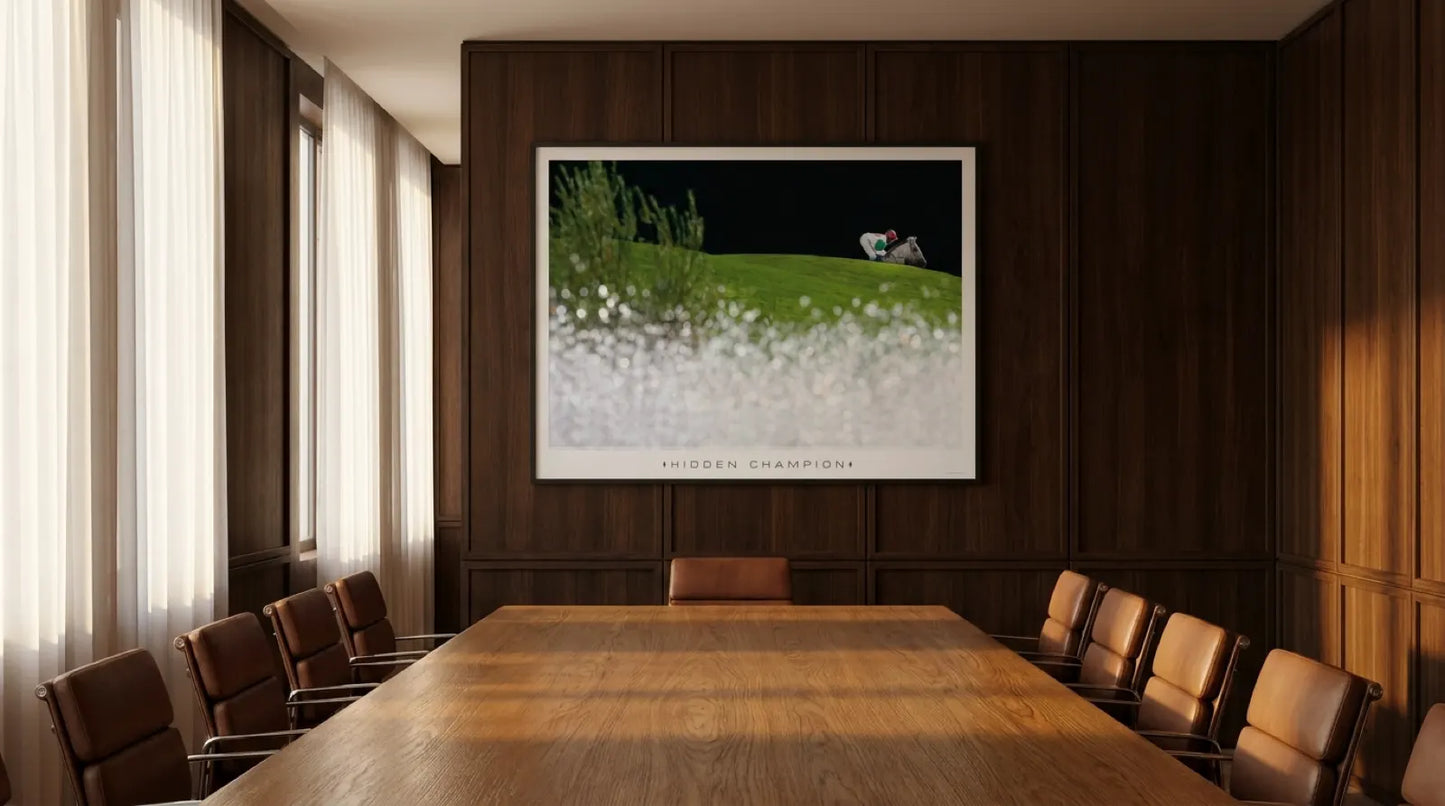 pi-mockup-115 HIDDEN CHAMPION · Motivationsposter 50 × 70 cm