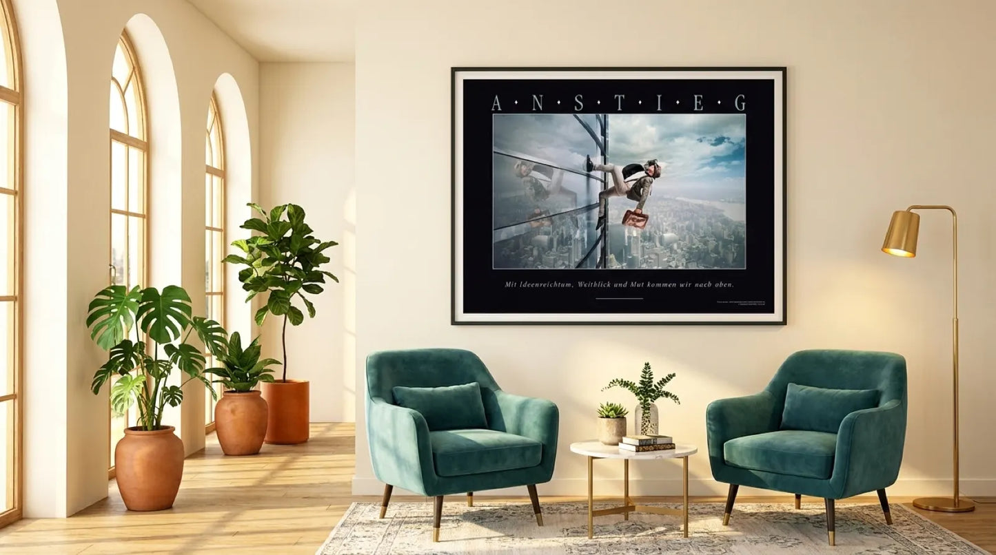pi-mockup-142 Wandbild ANSTIEG
