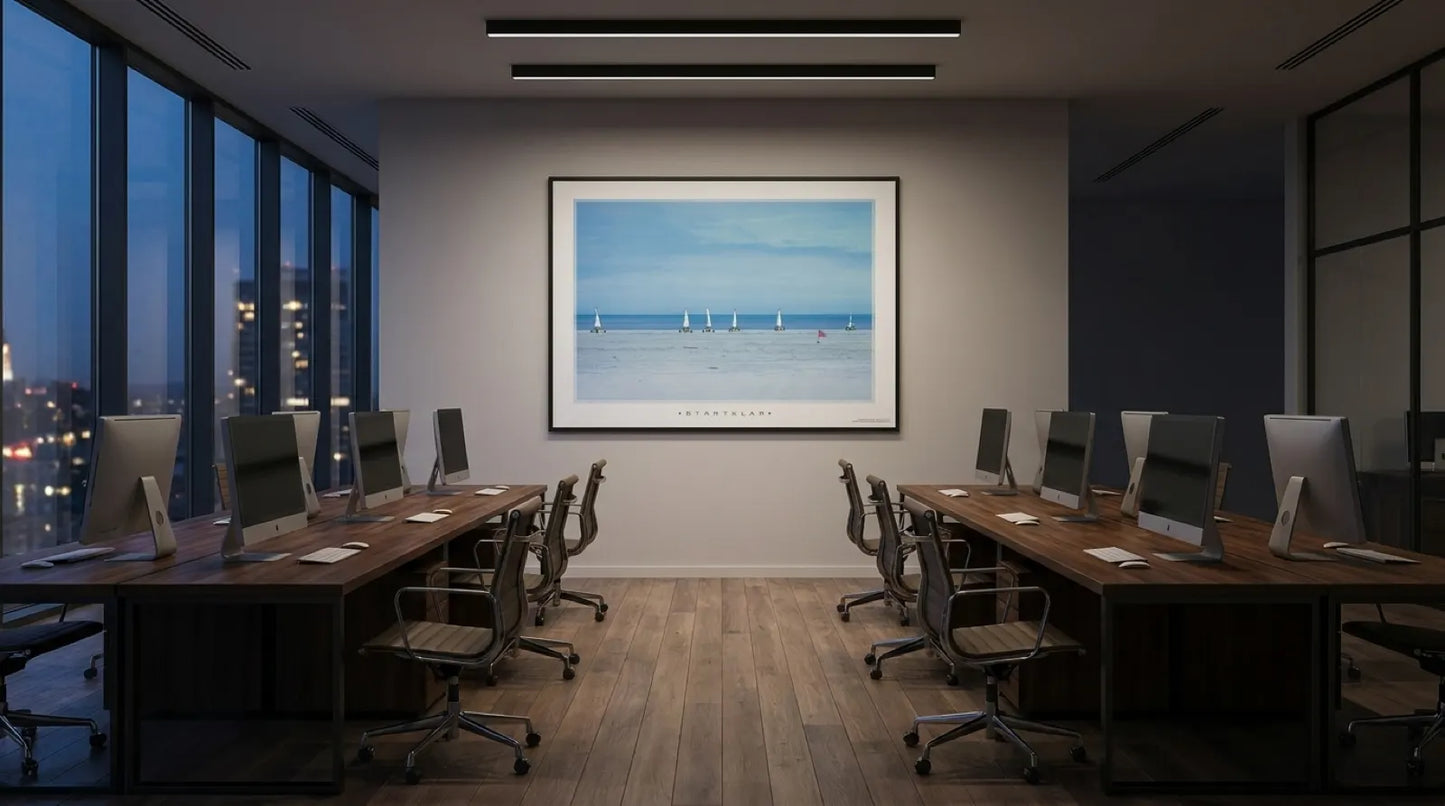 pi-mockup-154 Kunstdruck STARTKLAR