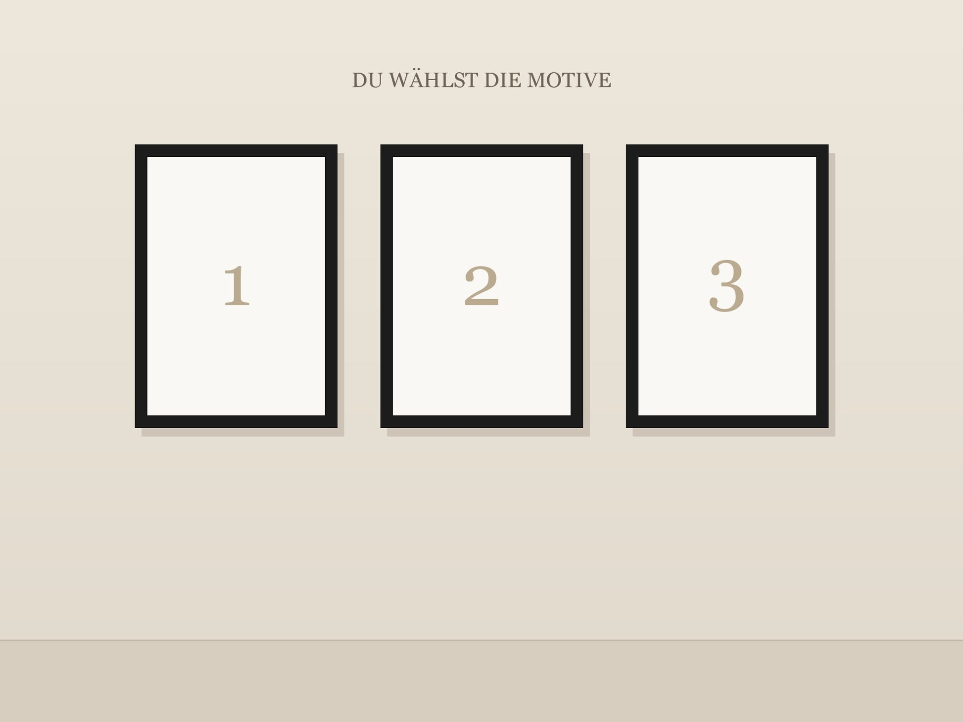 Dein Wunsch-Set: 3 Poster deiner Wahl