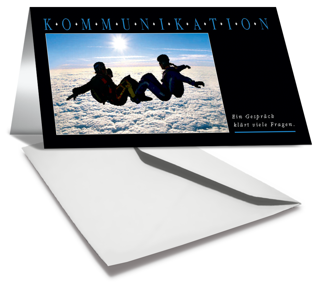 Grußkarte KOMMUNIKATION kaufen