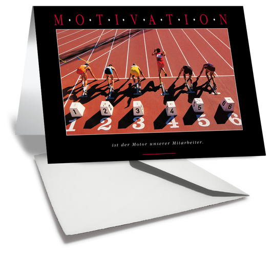Grußkarte MOTIVATION kaufen