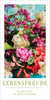 20 Grußkarten LEBENSFREUDE - Das Leben ist schön -Blumenstrauß