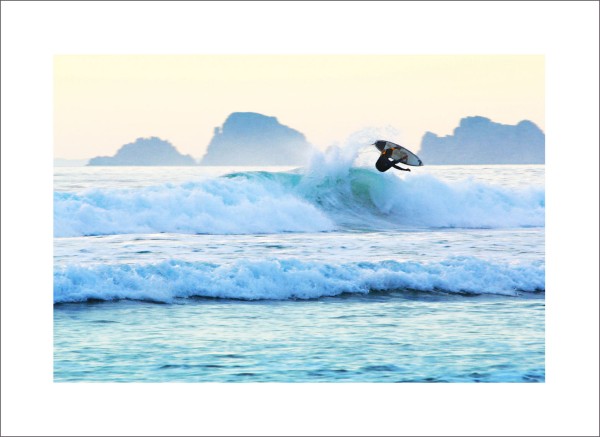 Surfen in der Abendsonne "Endless Summer" Zwei - Ansicht 2