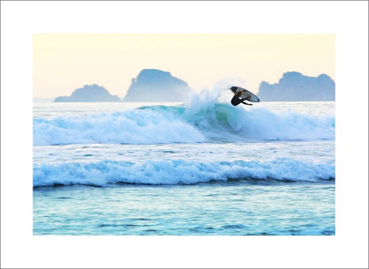 Surfen in der Abendsonne "Endless Summer" Zwei - Ansicht 2