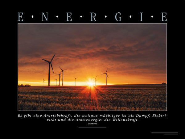 Leinwandbild ENERGIE