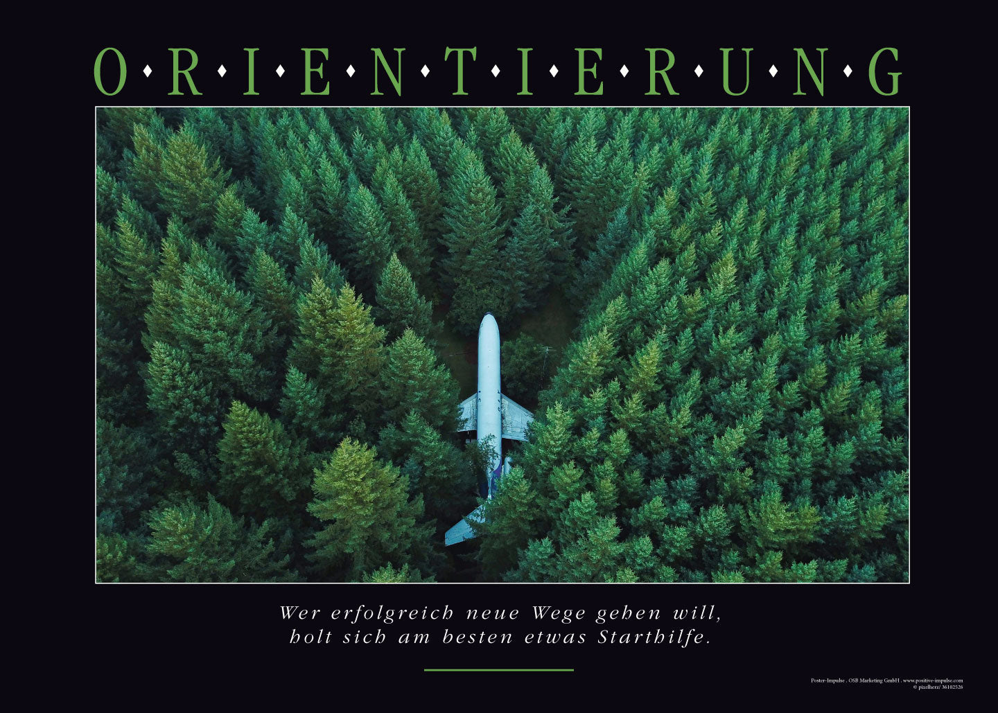 ORIENTIERUNG Motivationsposter kaufen
