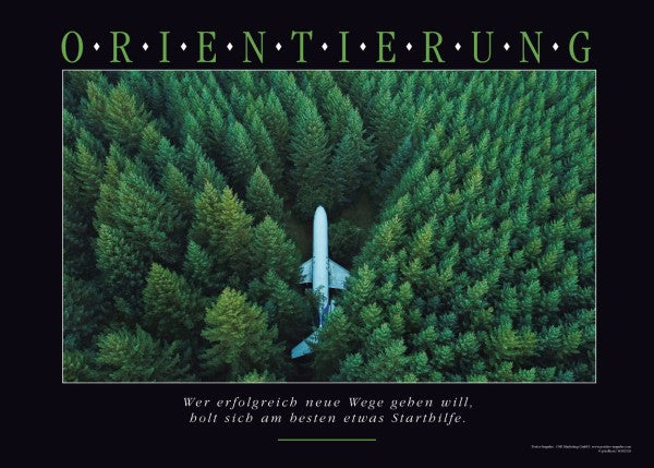 ORIENTIERUNG Motivationsposter - Ansicht 2