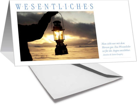 Grußkarte WESENTLICHES - Ansicht 2