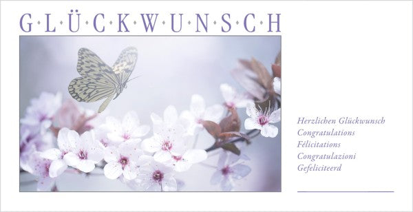 Grußkarte GLÜCKWUNSCH - Ansicht 2