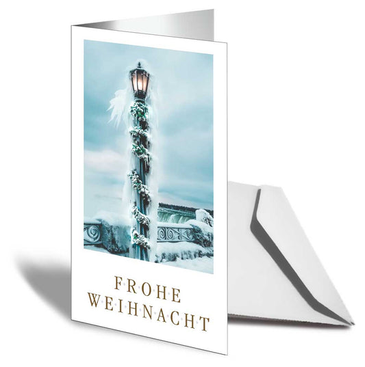FROHE WEIHNACHTEN Grußkarten "Weihnachtslicht" 20er Set kaufen