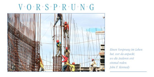 VORSPRUNG Grußkarte - Ansicht 2