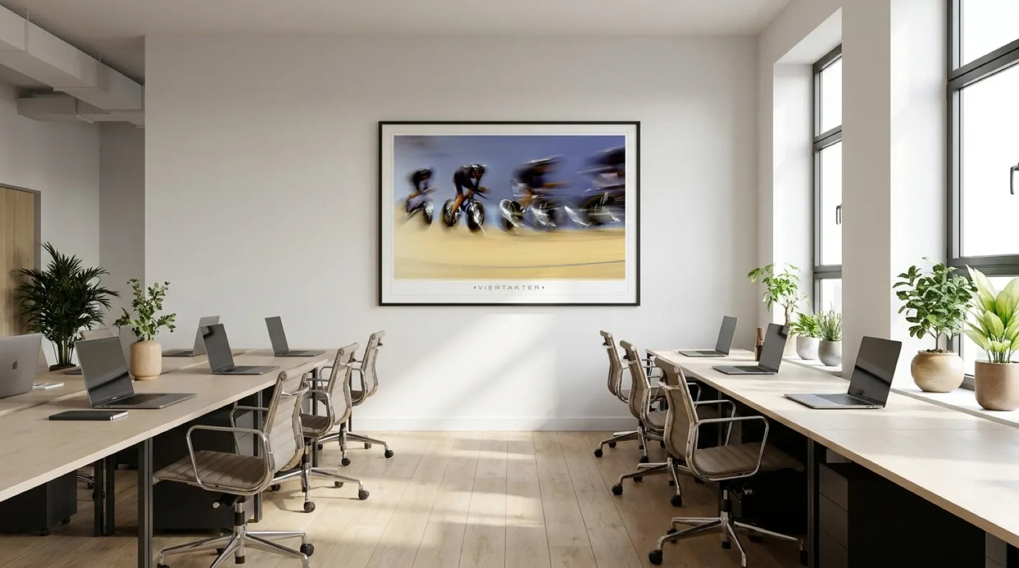 pi-mockup-114 VIERTAKTER · Motivationsposter 50 × 70 cm