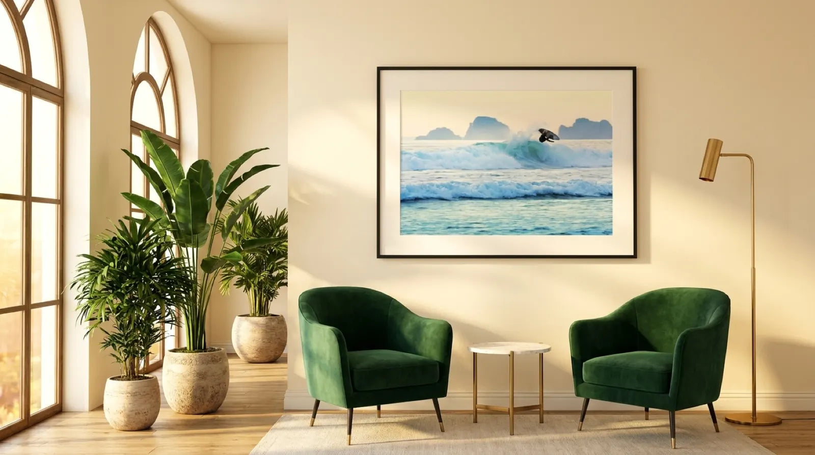 pi-mockup-117 Surfen in der Abendsonne "Endless Summer" Zwei