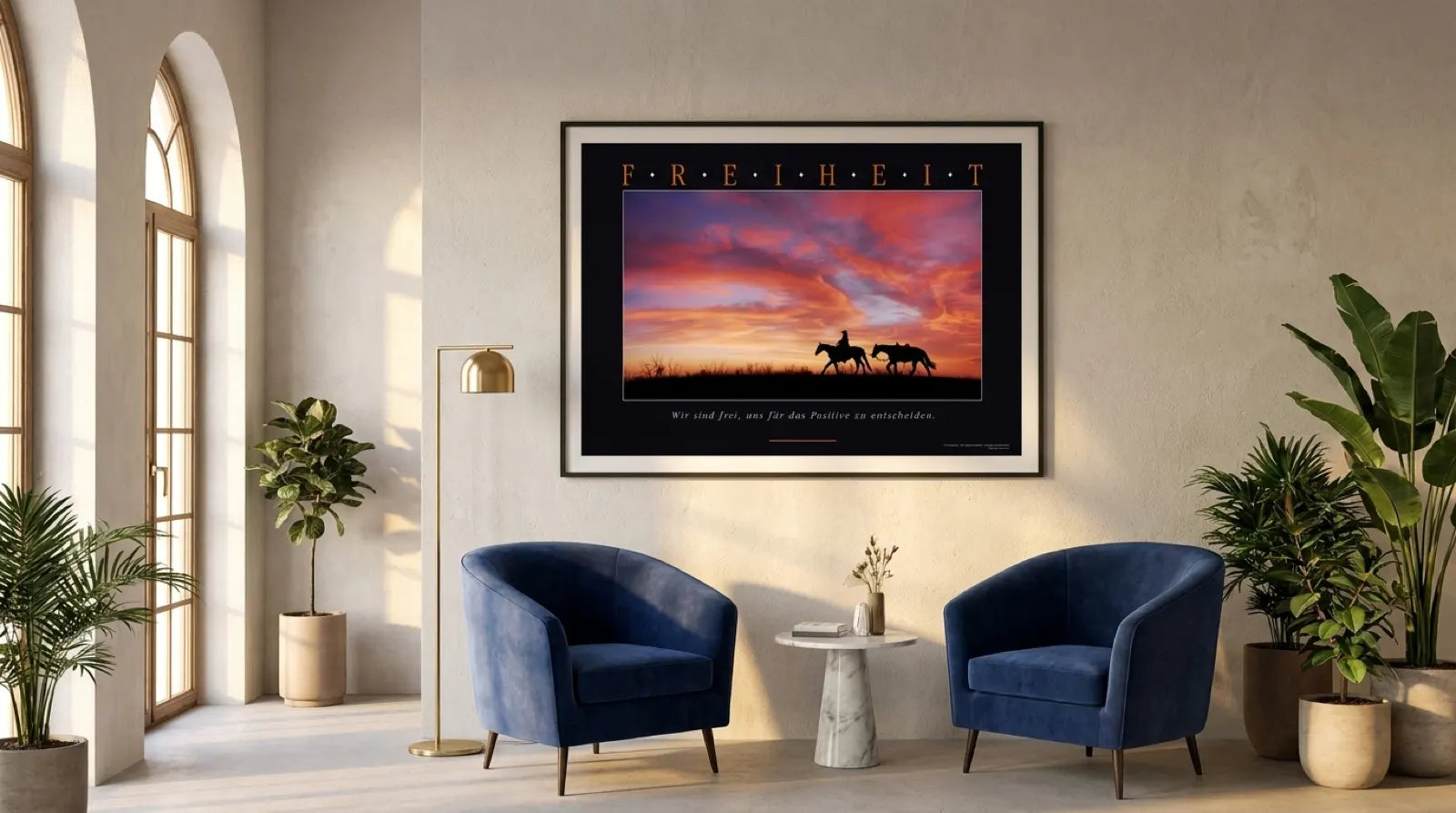 pi-mockup-136 Motivationsbild FREIHEIT Wandbild