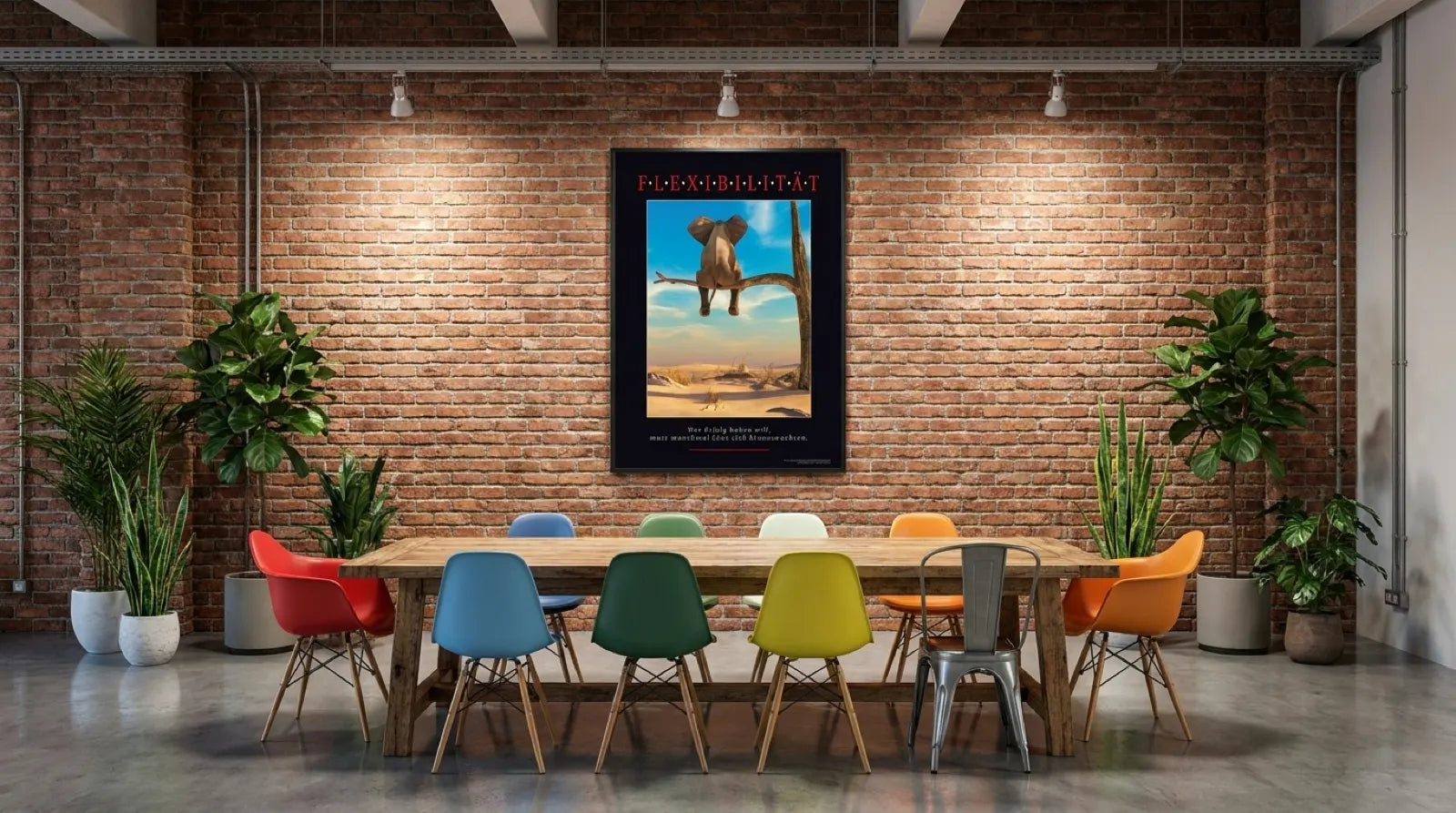 pi-mockup-147 FLEXIBILITÄT Kunstdruck - Wandbild