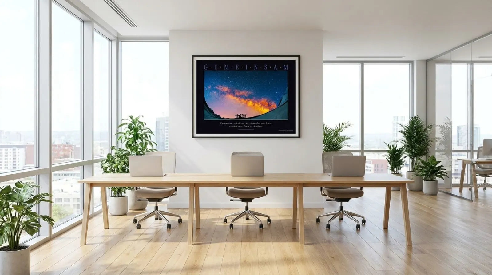 pi-mockup-184 Leinwandbild GEMEINSAM das dekorative Wandbild für Ihr 