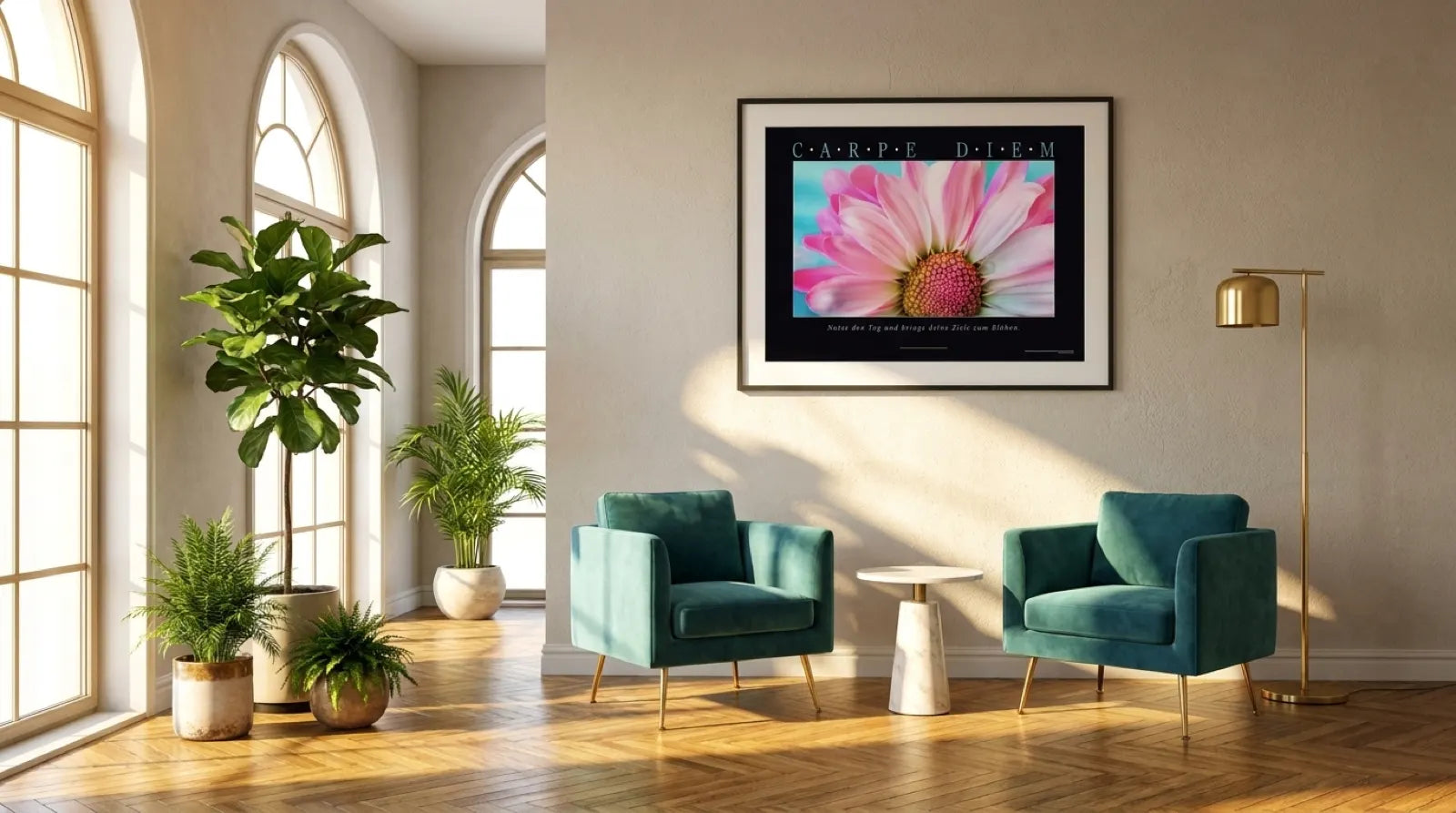 pi-mockup-186 CARPE DIEM Leinwandbild