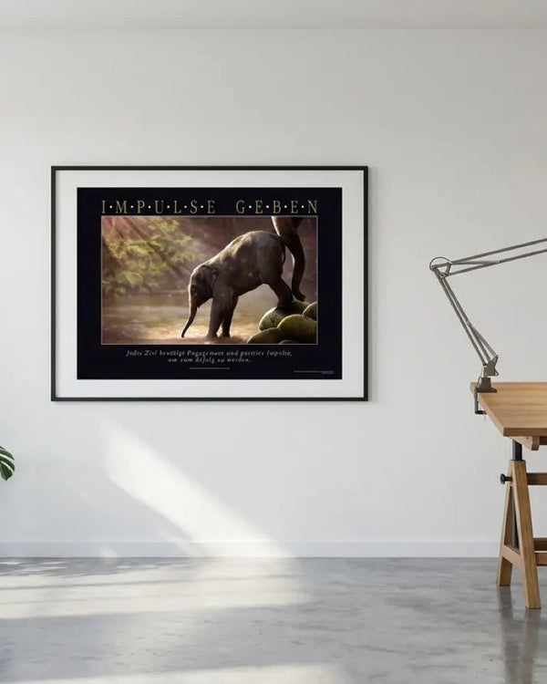 Motivationsposter IMPULSE GEBEN