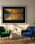 Wandbild LICHT - lichtdurchfluteter Wald